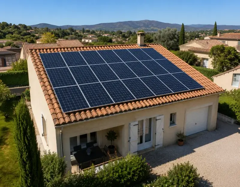 Prime à l'autoconsommation panneaux solaires Ménerbes — aide financière de l'État